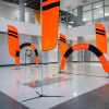 Стандартизированная трасса F3UDH-350 для обучения пилотов по классам F3U, MultiGP, LightSeries
